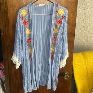 Boutique Brand Kimono - Size Large - Worn once!